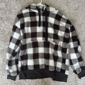 Women’s Plaid Hoodie